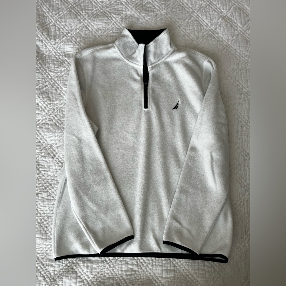Men’s Nautica Fleece Quarter Sip